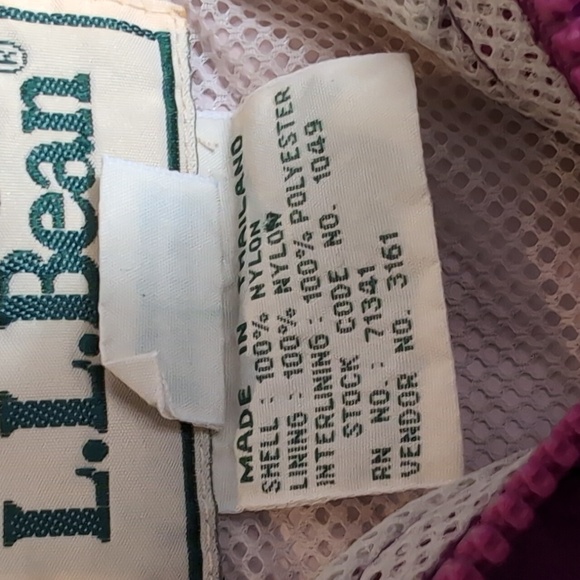 Vintage L.L. Bean GORETEX Soft Shell Waterproof Hooded Jacket Size Large in Pink - Picture 3 of 14